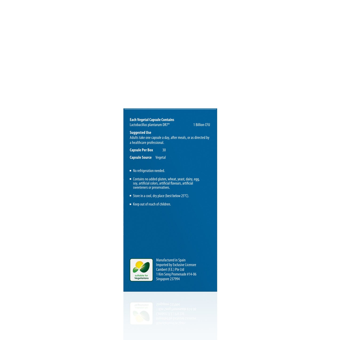 KORDEL’S DR7® L. PLANTARUM 1 BILLION GUARANTEED