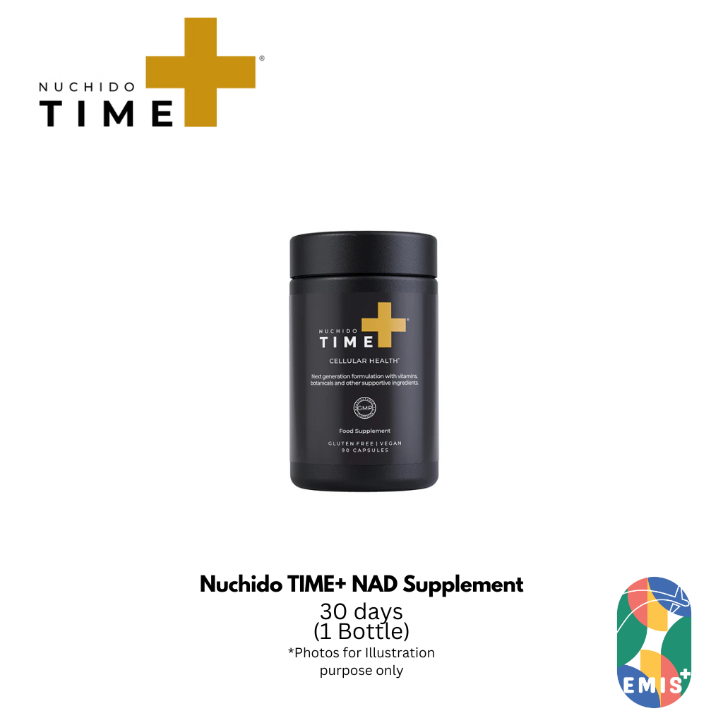 Nuchido TIME+ NAD Supplement (30-Day Supply)