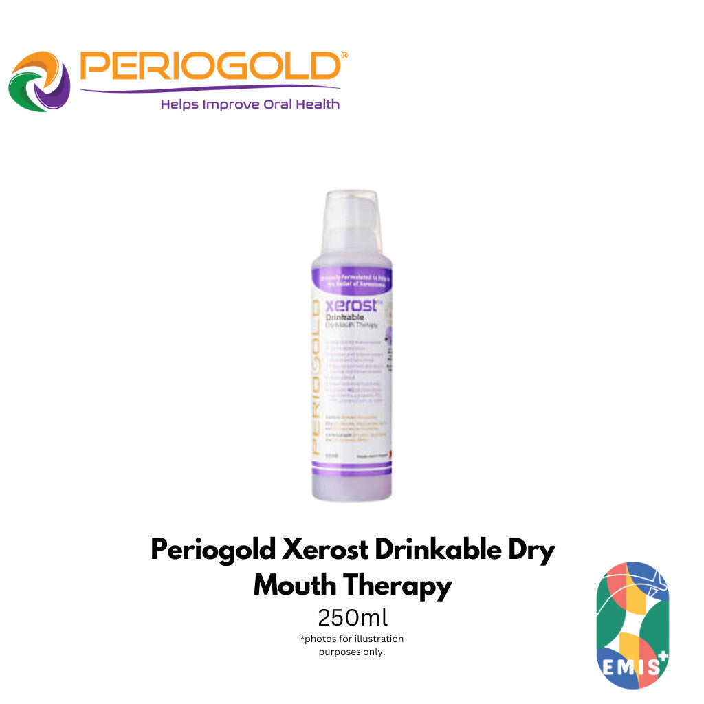 Periogold Xerost Drinkable Dry Mouth Therapy 250ml | Salivary Gland Dysfunction | EMIS+ – view 2 | EMIS+ Singapore