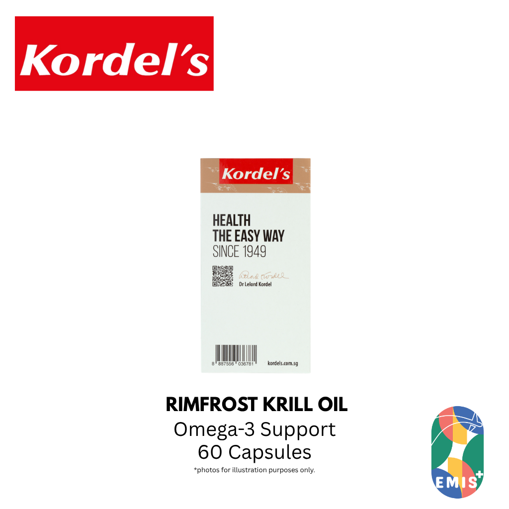 KORDEL’S RIMFROST KRILL OIL 500 mg – product detail view 3 | EMIS+ Singapore medical supplies