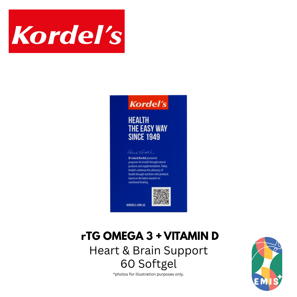 KORDEL'S rTG OMEGA 3 + VITAMIN D — product image 3, EMIS+ Singapore medical supplies