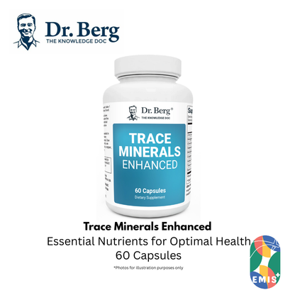 Dr Berg Trace Minerals Enhanced - 60 Capsules | Essential Nutrients for Optimal Health – buy online from EMIS+ Singapore medical supplies