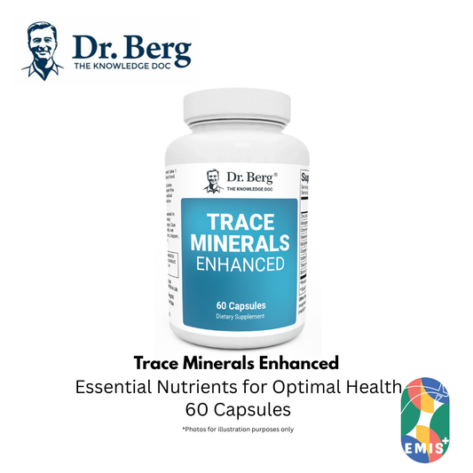 Dr Berg Trace Minerals Enhanced - 60 Capsules | Essential Nutrients for Optimal Health – buy online from EMIS+ Singapore medical supplies