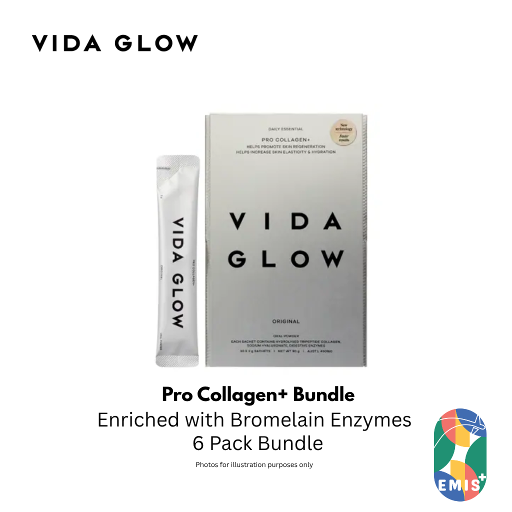 Vida Glow Pro Collagen Plus Bundle with Free SGD9 Voucher Pack — product image 2, EMIS+ Singapore medical supplies