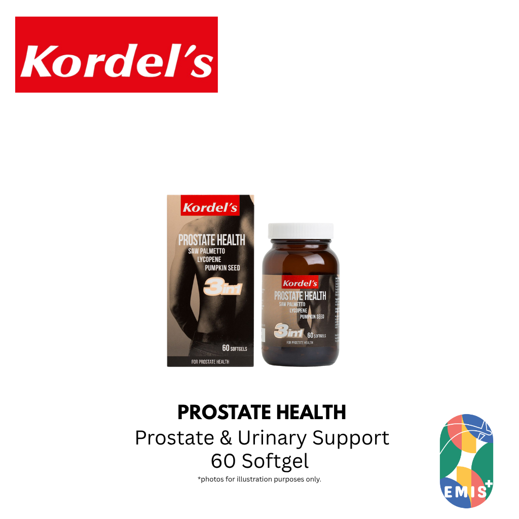 KORDEL’S PROSTATE HEALTH – Vitamins & Supplements available at EMIS+ Singapore