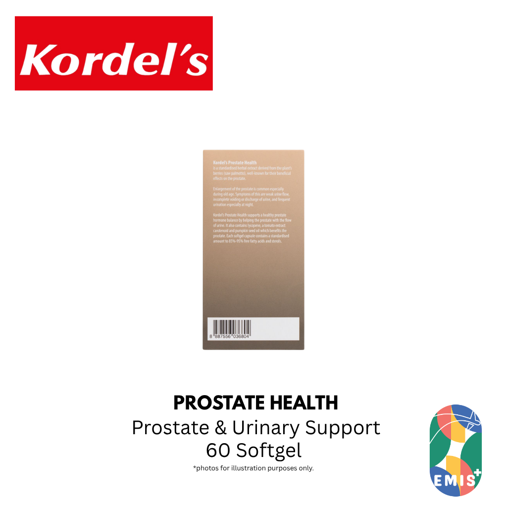 KORDEL’S PROSTATE HEALTH – product detail view 5 | EMIS+ Singapore medical supplies