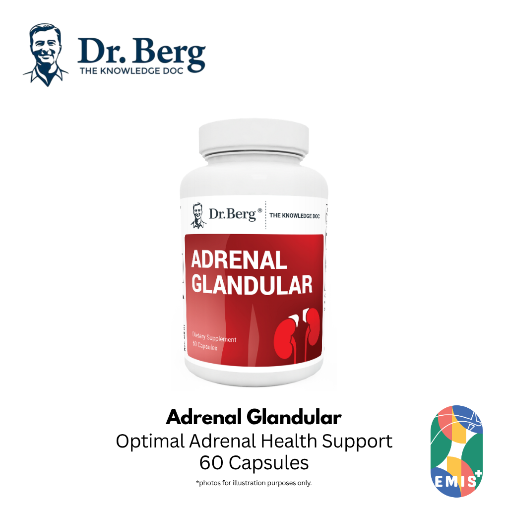 Dr. Berg Adrenal Glandular - Support Healthy Adrenal Function — buy online at EMIS+ Singapore