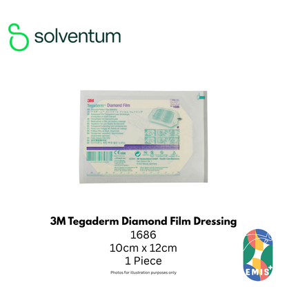 3M Tegaderm Diamond Film Dressing 1686 - view 1