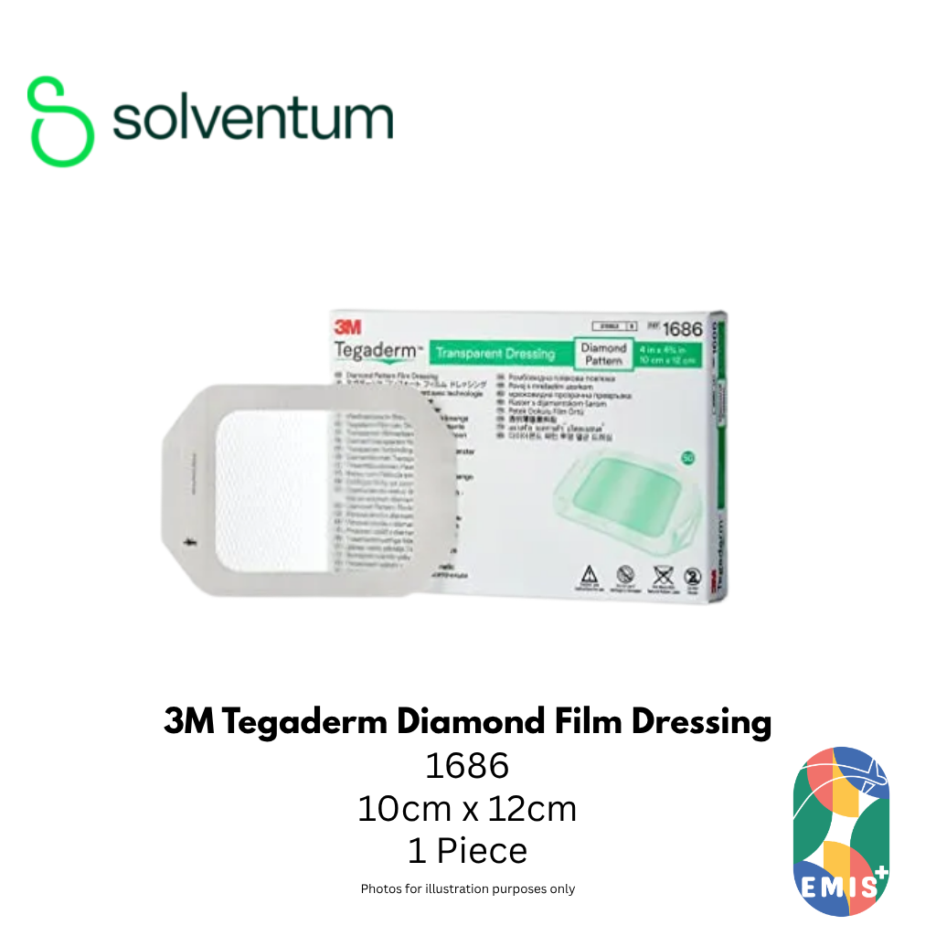 3M Tegaderm Diamond Film Dressing 1686 - view 2