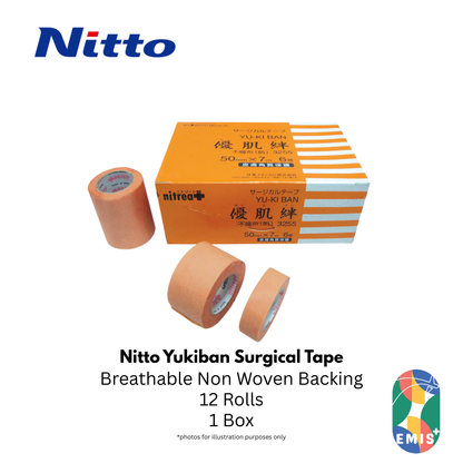 Nitto Yukiban Surgical Tape (Gentle, breathable & pain-free removal) — product image 4, EMIS+ Singapore medical supplies