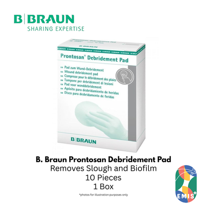 B. Braun Prontosan® Debridement Pad: Advanced Wound Care for Chronic Wounds - view 1
