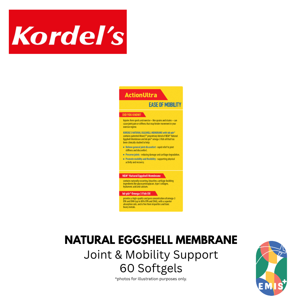 KORDEL’S NATURAL EGGSHELL MEMBRANE WITH kd-pür® – product detail view 4 | EMIS+ Singapore medical supplies