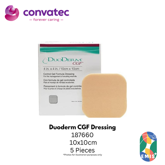 Convatec Duoderm CGF Dressing 10x10cm – buy online from EMIS+ Singapore medical supplies