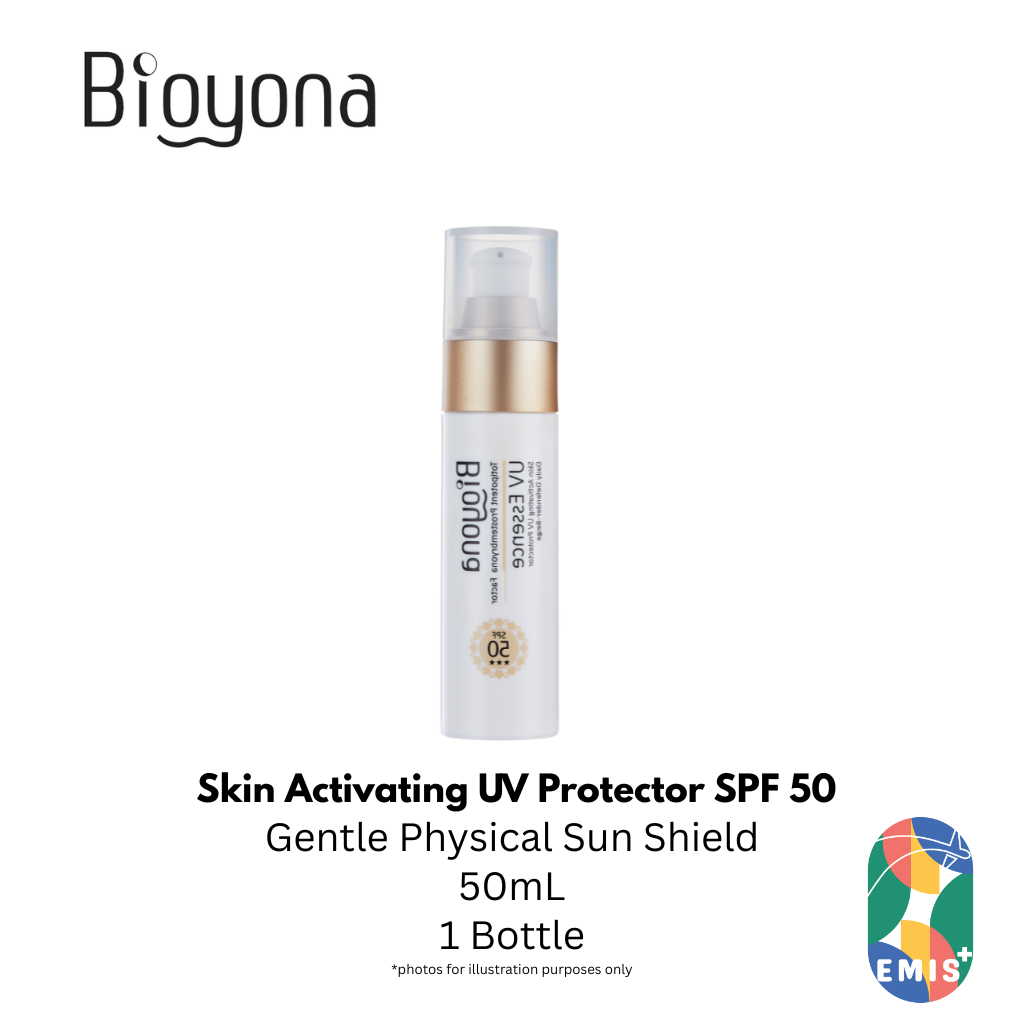 Skin Activating UV Protector SPF 50 – Tinted Sunscreen (Beige) — product image 2, EMIS+ Singapore medical supplies