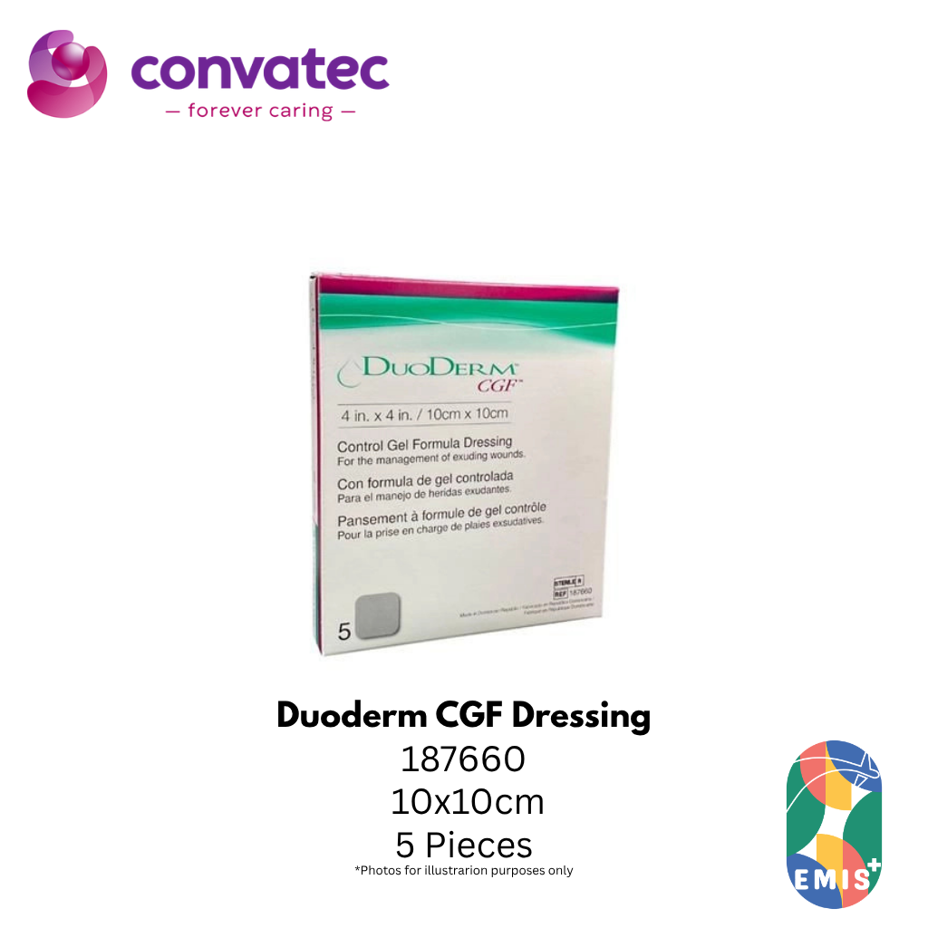 Convatec Duoderm CGF Dressing 10x10cm product image 3 – EMIS+ Singapore