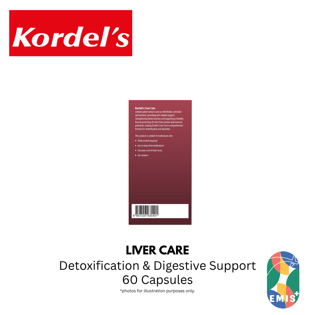 KORDEL’S LIVER CARE – product detail view 6 | EMIS+ Singapore medical supplies