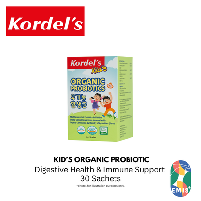 KORDEL’S KID’S ORGANIC PROBIOTIC – product detail view 3 | EMIS+ Singapore medical supplies