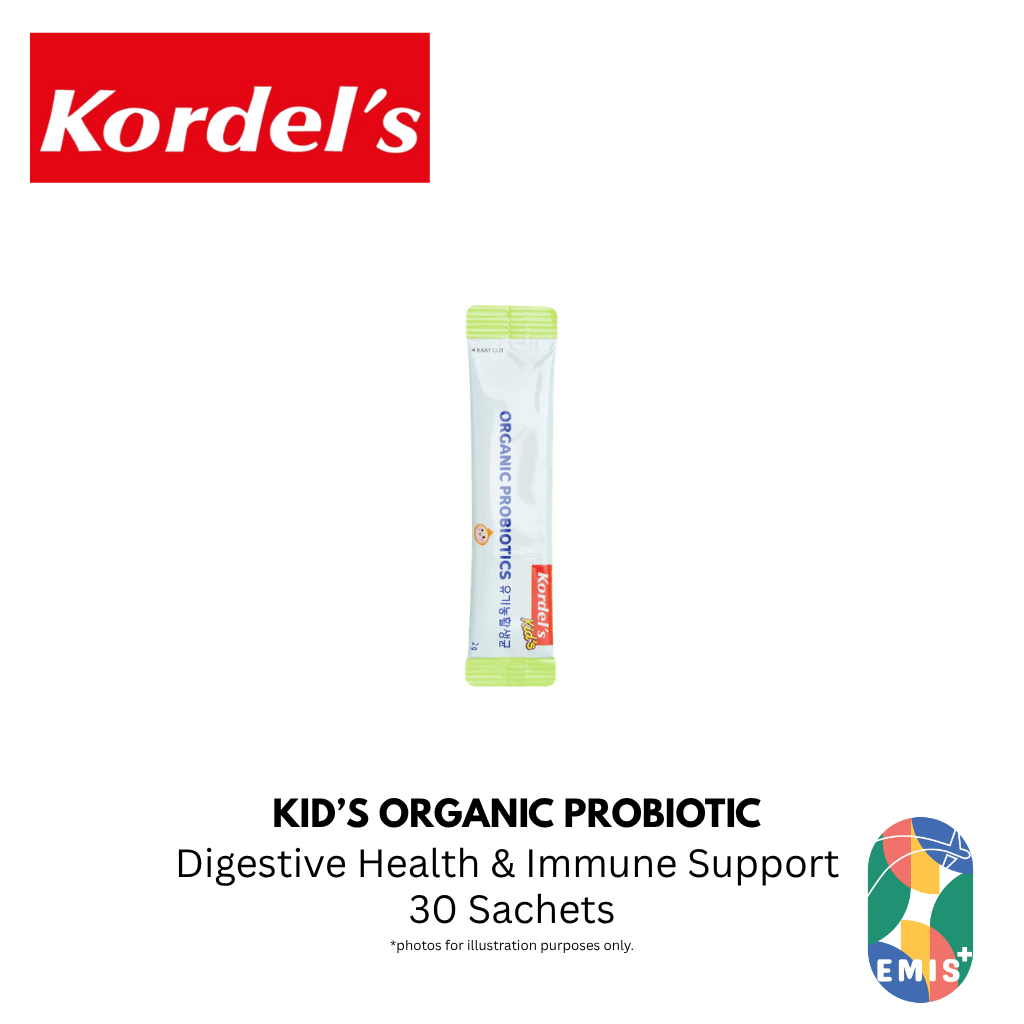 KORDEL’S KID’S ORGANIC PROBIOTIC – product detail view 2 | EMIS+ Singapore medical supplies