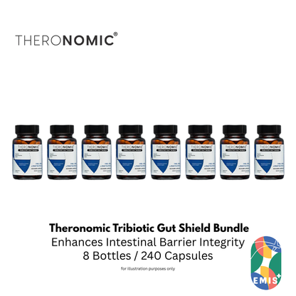 Bundle Sales Theronomic Tribiotic Gut Shield 30 Capsules 8 Bottles Get Free SGD9 Voucher Pack | EMIS+ Singapore medical supplies