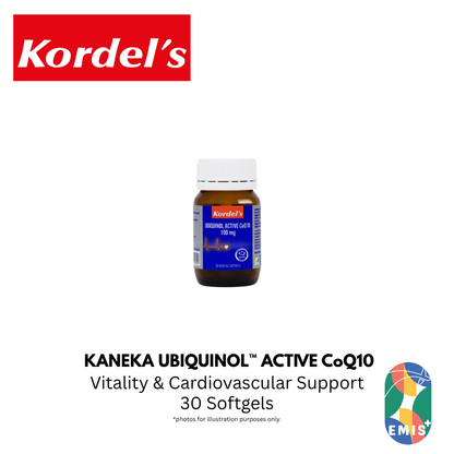 KORDEL’S KANEKA UBIQUINOL™ ACTIVE CoQ10 100 mg – product image 2 | EMIS+ Singapore