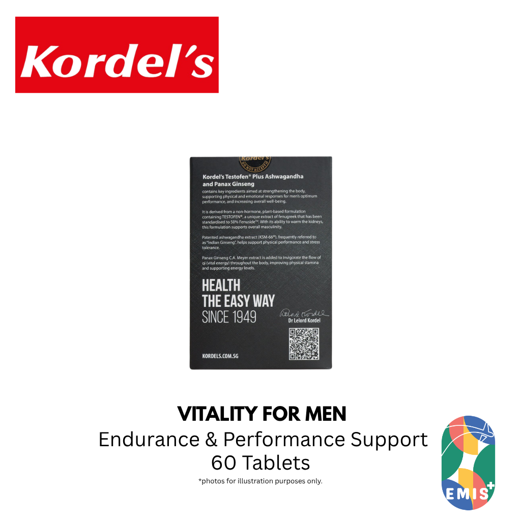 KORDEL'S VITALITY FOR MEN — product image 4, EMIS+ Singapore medical supplies