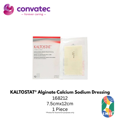 168212 Convatec KALTOSTAT ® Alginate Calcium Sodium Dressing – Buy in Singapore | EMIS+ Medical Supplies