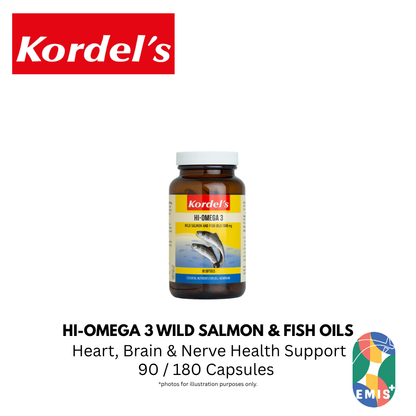 KORDEL’S HI-OMEGA 3 WILD SALMON AND FISH OILS 1000 mg – product image 3 | EMIS+ Singapore