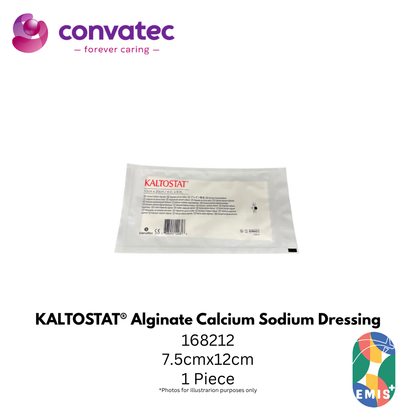 168212 Convatec KALTOSTAT ® Alginate Calcium Sodium Dressing – Buy in Singapore | EMIS+ Medical Supplies