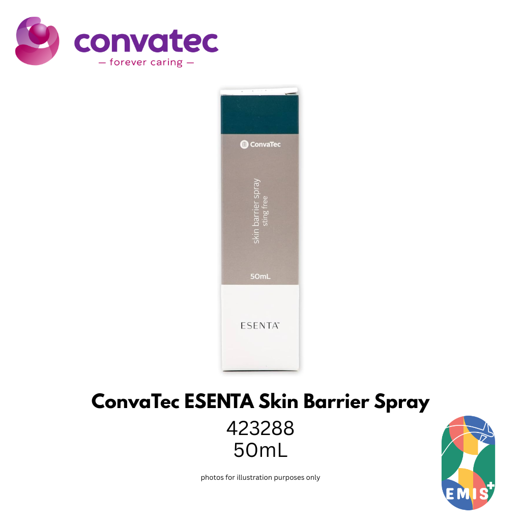 ConvaTec ESENTA Skin Barrier Spray Sting Free 50ml product image 2 – EMIS+ Singapore
