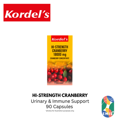 KORDEL’S HI-STRENGTH CRANBERRY 18000 mg – product image 3 | EMIS+ Singapore