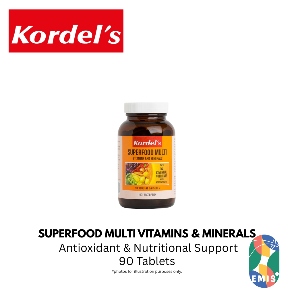 KORDEL'S SUPERFOOD MULTI VITAMINS AND MINERALS — product image 2, EMIS+ Singapore medical supplies