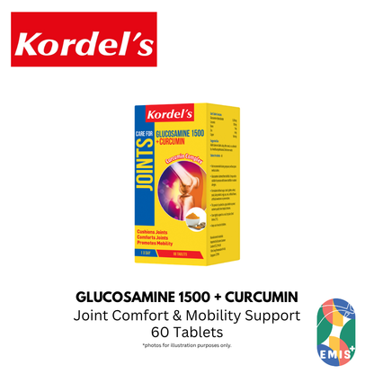 KORDEL’S GLUCOSAMINE 1500 + CURCUMIN – product image 3 | EMIS+ Singapore