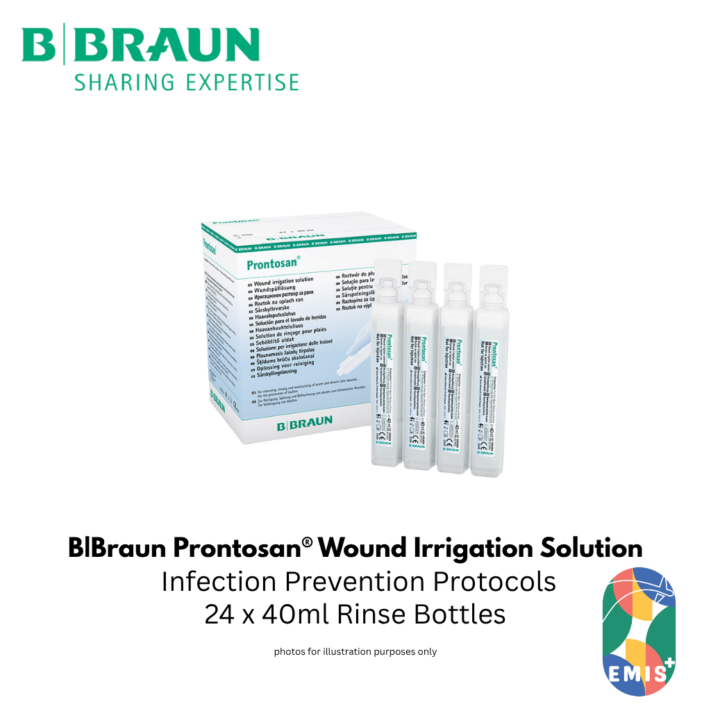 Bbraun Prontosan Advanced Wound Irrigation Solution 40ml (Box of 24s) - view 1