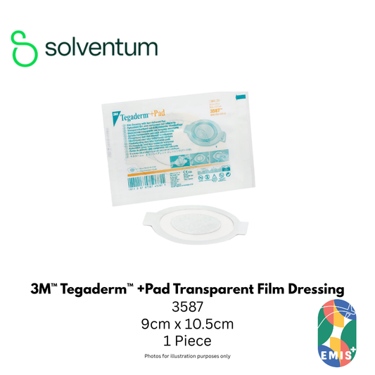 3M 3587 Tegaderm + Pad Transparent Dressing 9cm x 10.5cm - view 1