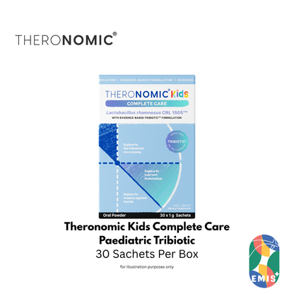 Theronomic Kids Complete Care 30 Sachets per Box Daily Gut and Immune Support for Children — product image 2, EMIS+ Singapore medical supplies