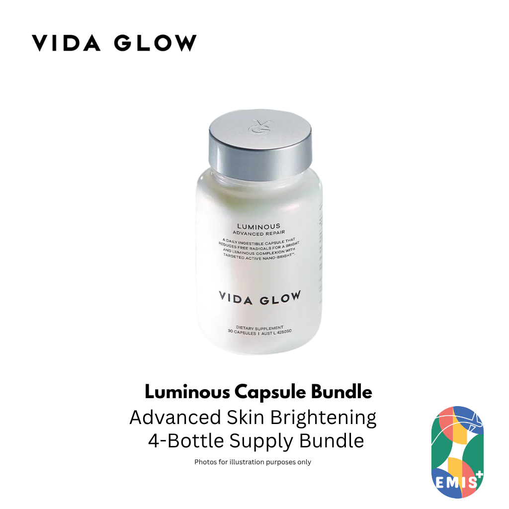 Vida Glow Luminous Capsules 30 Capsules Four Bottle Bundle with Free SGD9 Voucher Pack - image 3