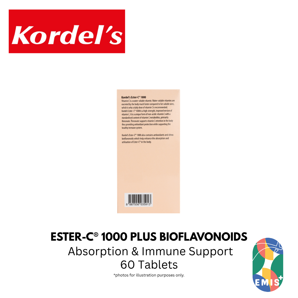 KORDEL’S ESTER-C® 1000 PLUS BIOFLAVONOIDS – product image 5 | EMIS+ Singapore