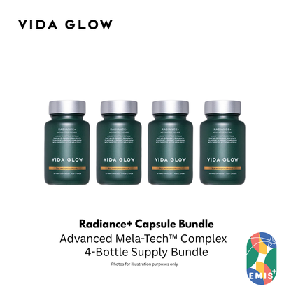 Vida Glow Radiance Plus 30 Capsules Four Bottle Bundle with Free SGD9 Voucher Pack - image 1