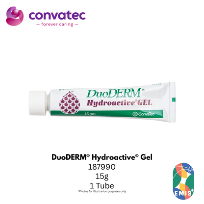 [Per tube] 187990 Convatec Duoderm Hydroactive Sterile Gel 15G product image 2 – EMIS+ Singapore
