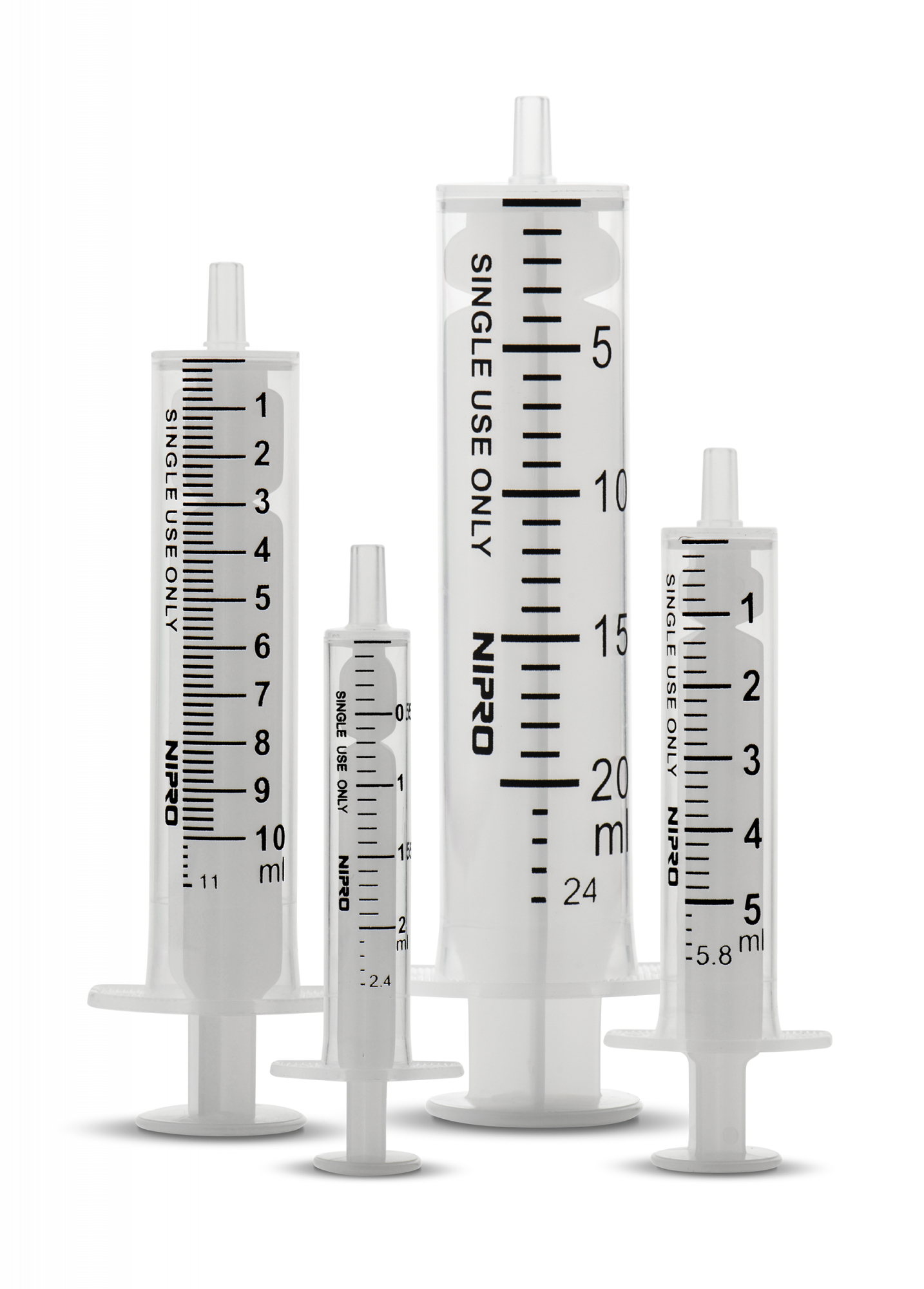Nipro Disposable Syringe – Luer Slip / Luer Lock, Sterile (1ml – 50ml) – Nipro medical device available at EMIS+ Singapore