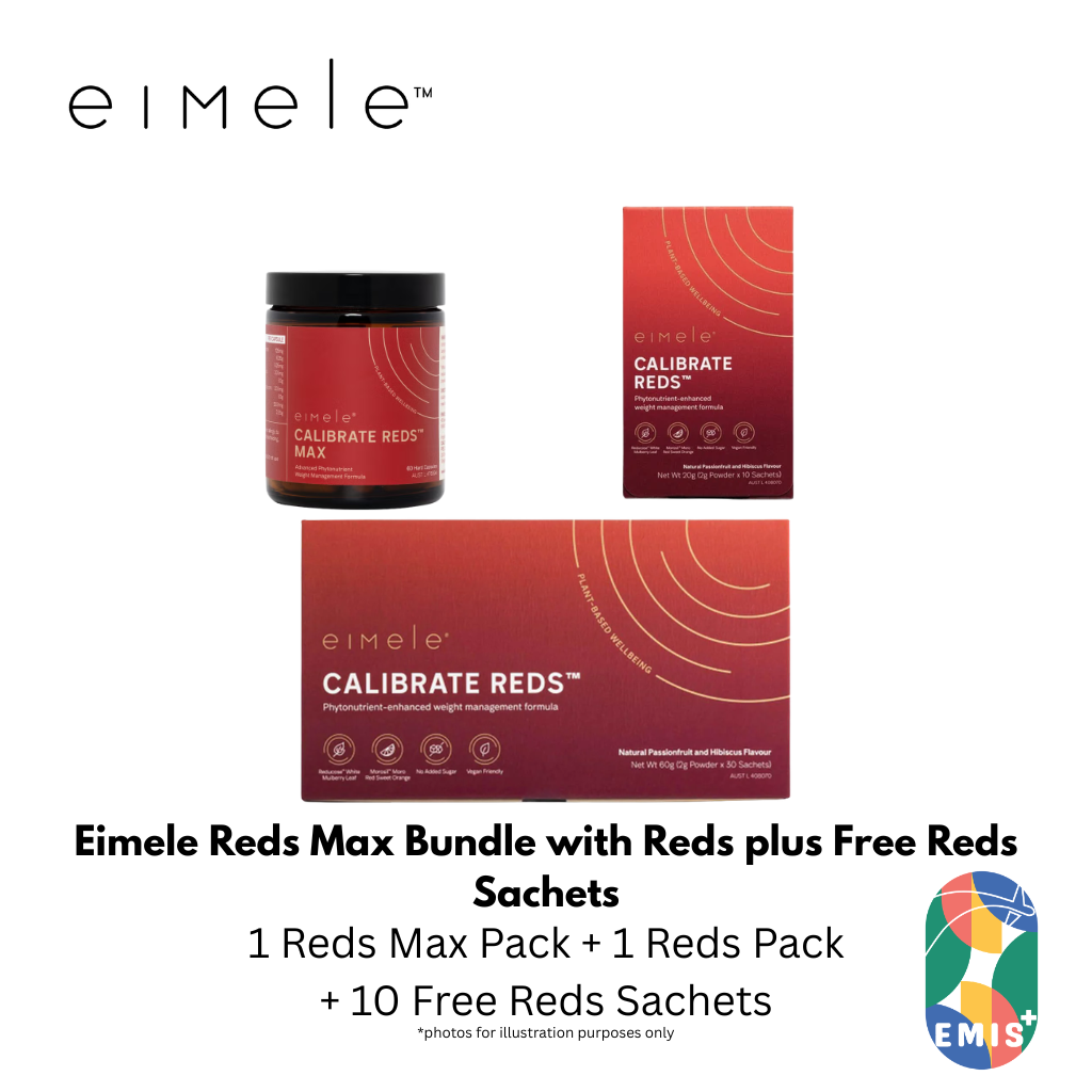 Eimele Reds Max Bundle with Reds plus Free Reds Sachets — buy online at EMIS+ Singapore