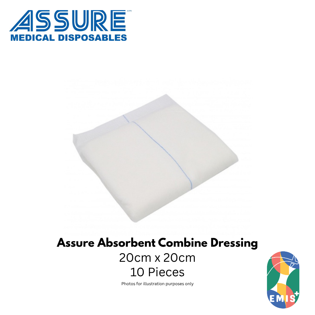 Bundle of 10 Assure Combine Dressing 20cm x 20cm (image 2)