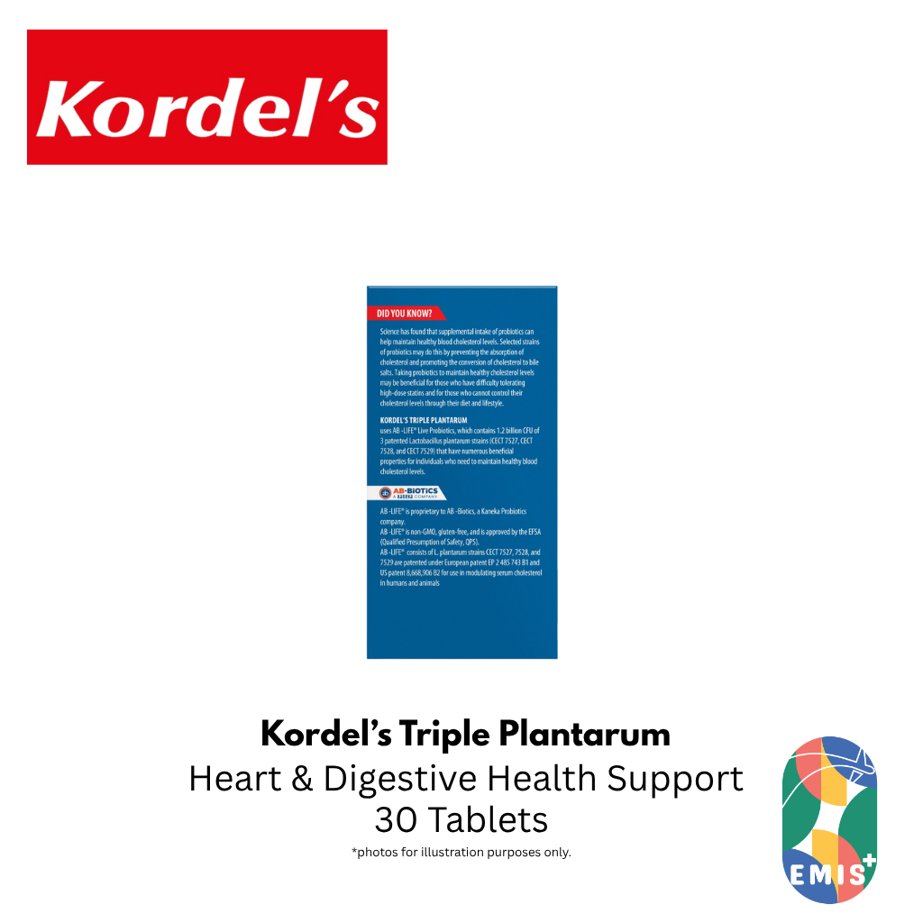 KORDEL'S TRIPLE PLANTARUM 1.2 BILLION GUARANTEED — product image 3, EMIS+ Singapore medical supplies