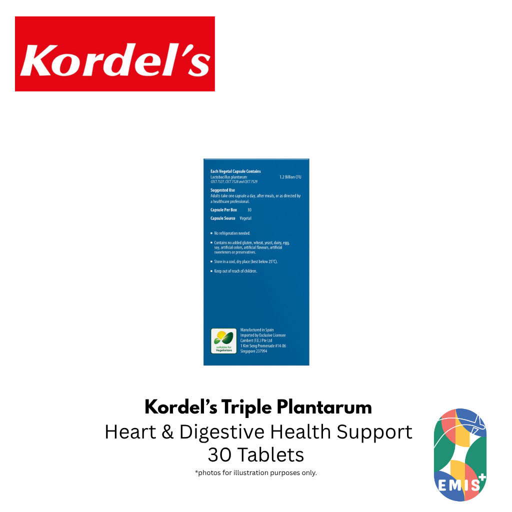KORDEL'S TRIPLE PLANTARUM 1.2 BILLION GUARANTEED — product image 4, EMIS+ Singapore medical supplies