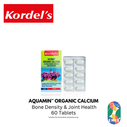 KORDEL’S AQUAMIN™ ORGANIC CALCIUM | EMIS+ Singapore medical supplies