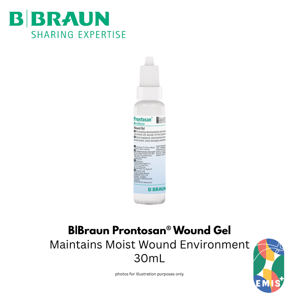 Bbraun Prontosan Wound Gel 30ml Tube – Advanced Cleansing and Healing Support – buy online from EMIS+ Singapore medical supplies