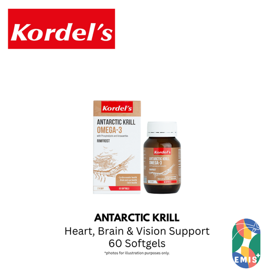 KORDEL’S ANTARCTIC KRILL 60’s | EMIS+ Singapore medical supplies