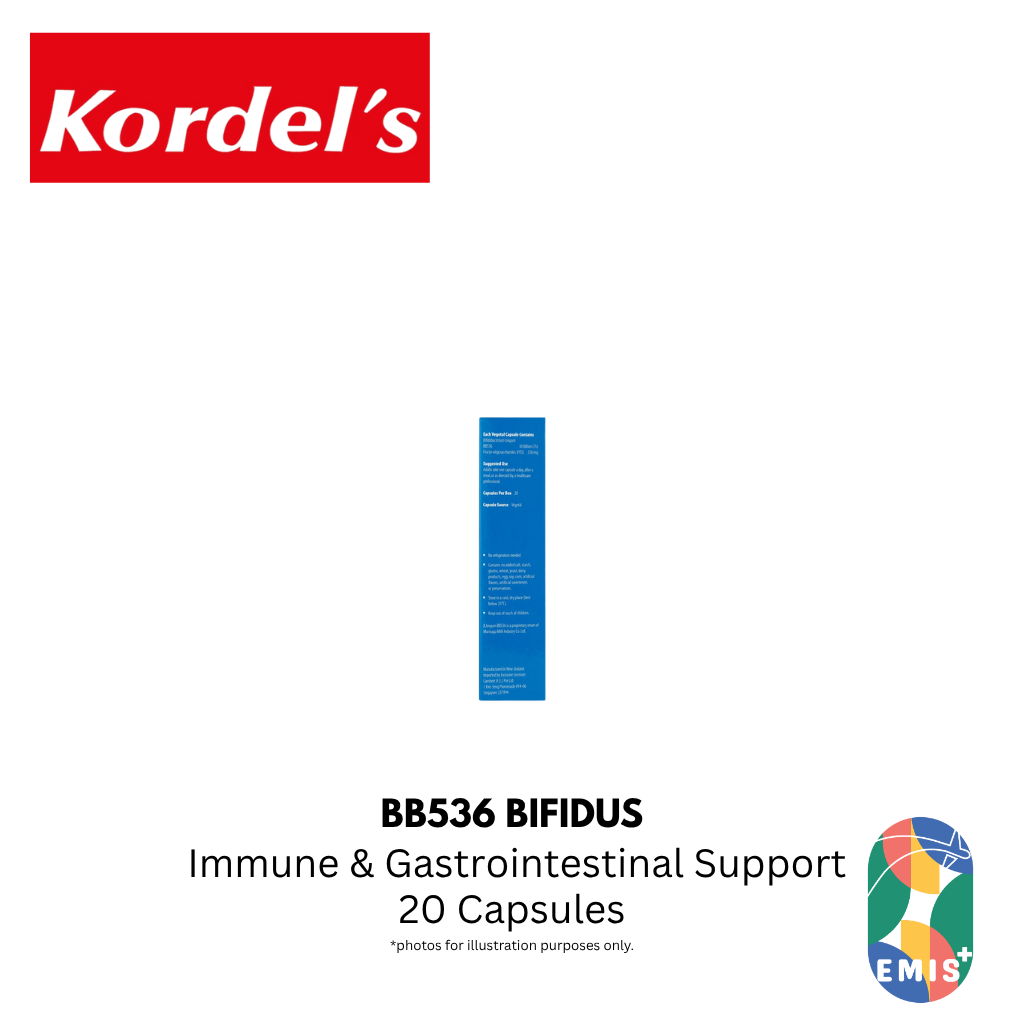 KORDEL’S BB536 BIFIDUS 10 BILLION ACTIVE PROBIOTICS – product image 5 | EMIS+ Singapore