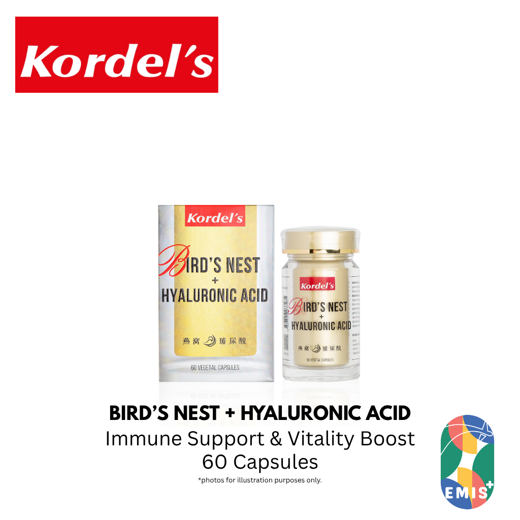 KORDEL’S BIRD’S NEST + HYALURONIC ACID | EMIS+ Singapore medical supplies