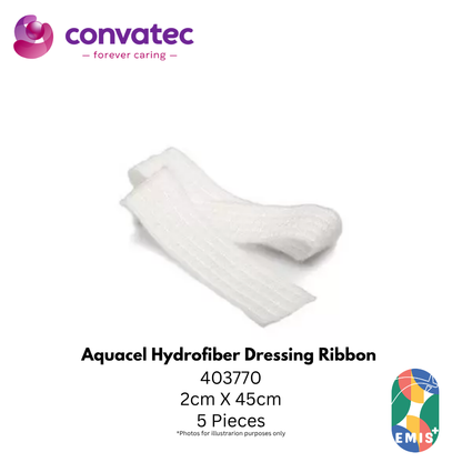 ConvaTec Aquacel Hydrofiber Dressing Ribbon 403770 for Chronic and Cavity Wounds – Buy in Singapore | EMIS+ Medical Supplies